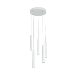ΚΡΕΜΑΣΤΟ ΦΩΤΙΣΤΙΚΟ LED ACA KY011NC255WH RAPENZO ΑΜΜΩΔΕΣ ΛΕΥΚΟ ΑΛΟΥΜΙΝΙΟ 30W 2800K-3200K-4000K 1200LM IP20 Φ30ΜΜXH 300ΜΜX5PCS