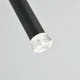 ΚΡΕΜΑΣΤΟ ΦΩΤΙΣΤΙΚΟ LED ACA KY011NC25BK RAPENZO ΑΜΜΩΔΕΣ ΜΑΥΡΟ ΑΛΟΥΜΙΝΙΟ 6W 2800K-3200K-4000K 240LM IP20 Φ30MMXH300MM