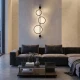 ΕΠΙΤΟΙΧΙΟ ΦΩΤΙΣΤΙΚΟ LED ACA KY011BFCBK RINGY ΑΜΜΩΔΕΣ ΜΑΥΡΟ ΑΛΟΥΜΙΝΙΟ + ΣΙΛΙΚΟΝΗ 25W 2800K-3200K-4000K 1200LM IP20 200X250X300MM
