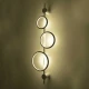 ΕΠΙΤΟΙΧΙΟ ΦΩΤΙΣΤΙΚΟ LED ACA KY011BFCBK RINGY ΑΜΜΩΔΕΣ ΜΑΥΡΟ ΑΛΟΥΜΙΝΙΟ + ΣΙΛΙΚΟΝΗ 25W 2800K-3200K-4000K 1200LM IP20 200X250X300MM