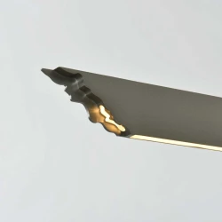 ΚΡΕΜΑΣΤΟ ΦΩΤΙΣΤΙΚΟ LED ACA KY011EC92 RUNO ΜΑΤ ΑΣΗΜΙ ΑΛΟΥΜΙΝΙΟ + ΣΙΛΙΚΟΝΗ 20W 2800K-3200K-4000K 900LM IP20 L1200XW60MM
