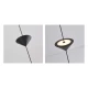 Κρεμαστό Φωτιστικό LED ACA Sundrop OKN6001PBK Αμμώδες Μαύρο 12W 3000K 370lm