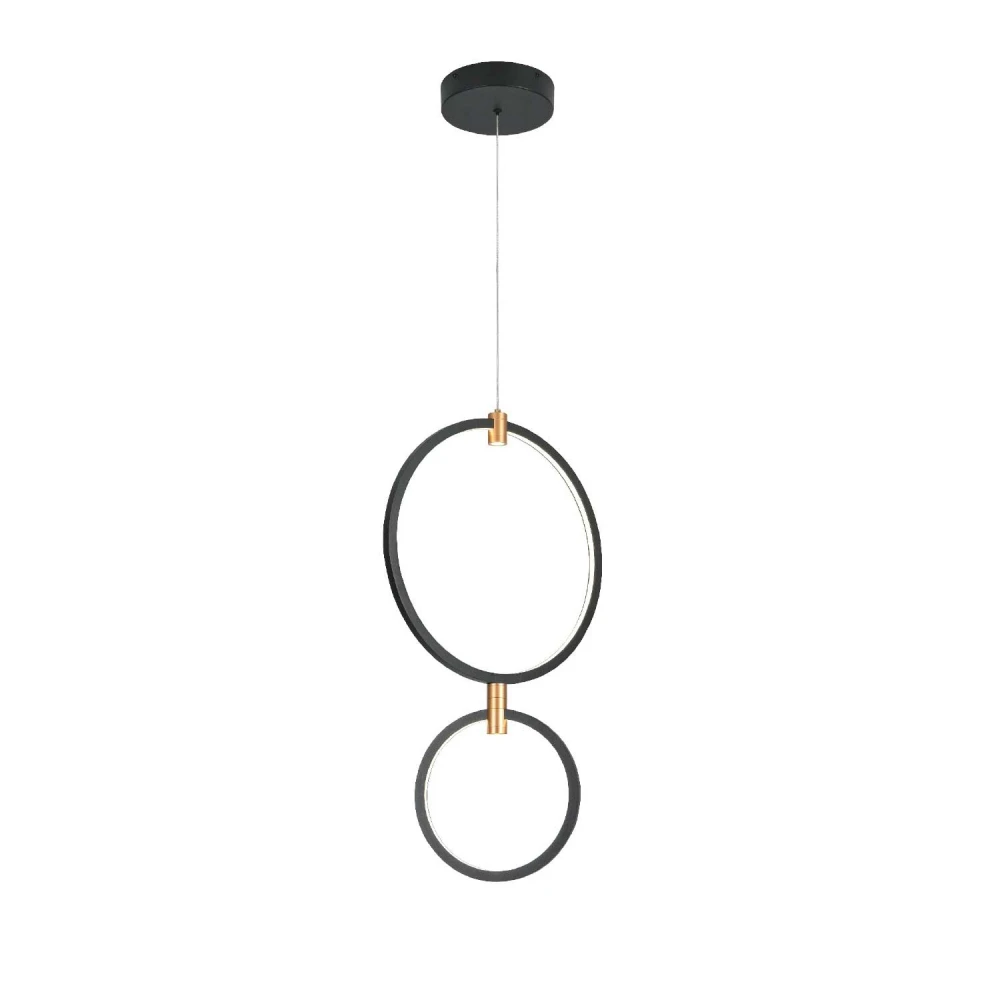 ΚΡΕΜΑΣΤΟ ΦΩΤΙΣΤΙΚΟ LED ACA KY011ECBK TWIN ΑΜΜΩΔΕΣ ΜΑΥΡΟ ΑΛΟΥΜΙΝΙΟ + ΣΙΛΙΚΟΝΗ 30W 2800K-3200K-4000K 1200LM IP20 250+400MM