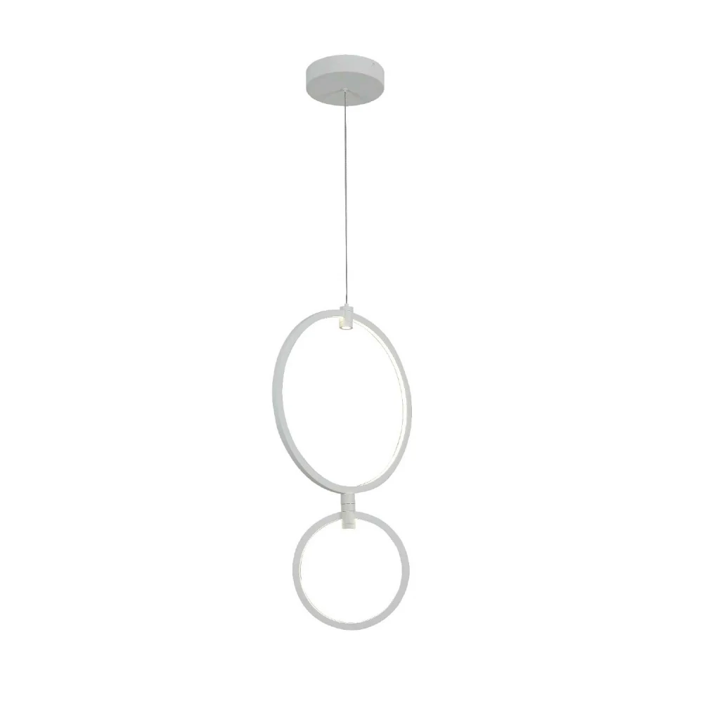 ΚΡΕΜΑΣΤΟ ΦΩΤΙΣΤΙΚΟ LED ACA KY011ECWH TWIN ΑΜΜΩΔΕΣ ΛΕΥΚΟ ΑΛΟΥΜΙΝΙΟ + ΣΙΛΙΚΟΝΗ 30W 2800K-3200K-4000K 1200LM IP20 250+400MM