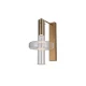 ΦΩΤΙΣΤΙΚΟ ΤΟΙΧΟΥ ACA HM25026B ΧΡΥΣΟ ΔΙΑΦΑΝΕΣ COB 5W 3000K IP20 L22XW28XH38CM VYRA