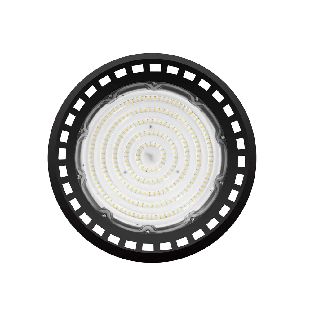 ΦΩΤΙΣΤΙΚΟ ΚΑΜΠΑΝΑ LED SMD ACA ASTREK15050AD ΜΑΥΡΟ 100/120/150 W 5000K 150LM/W DIM 1-10V 90° IP65 IK08 Ø299X139MM