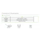 LED COB ΤΑΙΝΙΑ 20M 10W 230V AC 6500Κ 800LM Ra80 10mm IP65 ACA