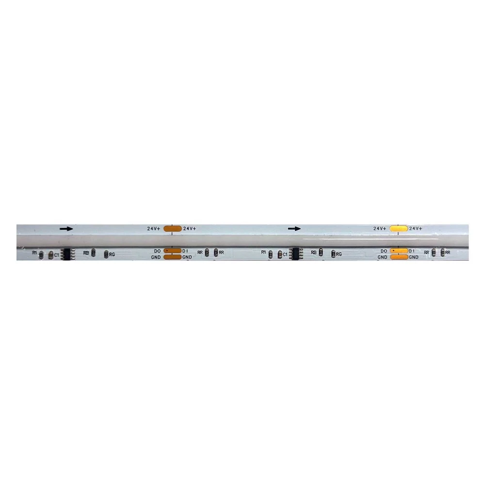 ΤΑΙΝΙΑ LED COB ΠΡΑΣΙΝΗ 24V 10,5W/M IP20 8MM 480LEDS/M 5M REEL 3YRS - ACA