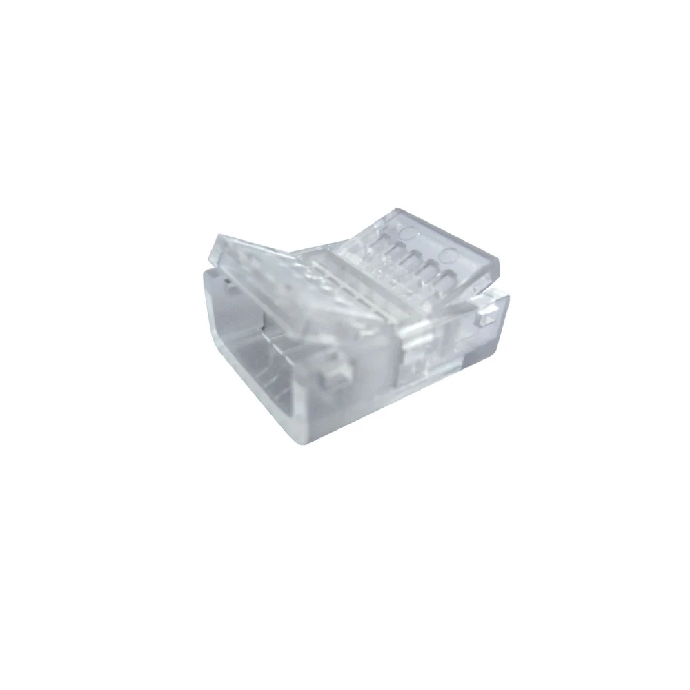 ΕΝΔΙΑΜΕΣΟΣ ΣΥΝΔΕΣΜΟΣ ΔΙΑΦΑΝΟΣ ΓΙΑ 24V DC COB ΛΩΡΙΔΑ LED 12mm ACA