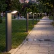 ΦΩΤΙΣΤΙΚΟ ΚΟΛΩΝΑΚΙ ΕΞΩΤΕΡΙΚΟΥ ΧΩΡΟΥ ACA SJ15323 ΜΑΥΡΟ 12W 3000K 960LM IP65 LAMEA