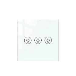 WIFI  ΔΙΑΚΟΠΤΗΣ DIMMER 3g ΛΕΥΚΟ N+L 86*86mm ACA