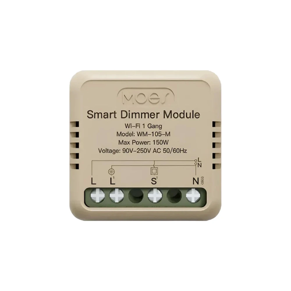 WIFI ΜΙΝΙ ΔΙΑΚΟΠΤΗΣ DIMMER 1g N+L ACA