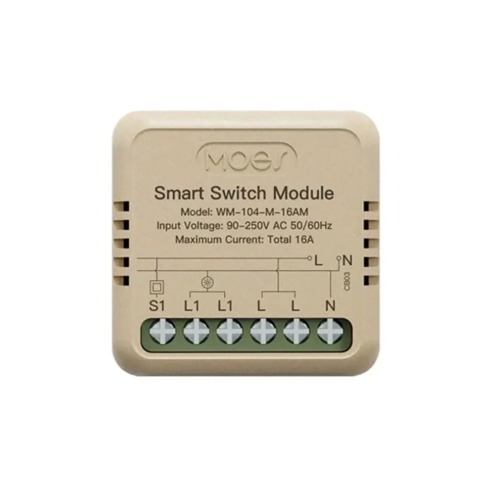WIFI  ΜΙΝΙ ΔΙΑΚΟΠΤΗΣ ΜΟΝΑΔΑΣ 1g 16A+ΜΕΤΡΗΤΗΣ ΕΝΕΡΓΕΙΑΣ N+L ΡΑΓΑΣ ACA