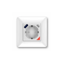 WIFI ΠΡΙΖΑ 16A ΛΕΥΚΟ+1usb+1c 86*86mm N+L ACA