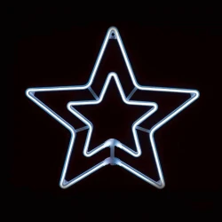 DOUBLE STARS Αστέρι Ψυχρό NEON LED 18W 3m 300 LED IP65- ACA Christmas