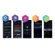 LED ΛΑΜΠΑΚΙΑ ΣΕ ΣΕΙΡΑ “SMART APP” 100RGB LED SMART STRING CONNECTABLE, 10m, USB, REMOTE & APP, IP44, 3m ΚΑΛΩΔΙΟ ΤΡΟΦΟΔΟΣΙΑΣ - ACA Christmas