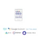 LED ΛΑΜΠΑΚΙΑ ΣΕ ΣΕΙΡΑ “SMART APP” 100RGB LED SMART STRING CONNECTABLE, 10m, USB, REMOTE & APP, IP44, 3m ΚΑΛΩΔΙΟ ΤΡΟΦΟΔΟΣΙΑΣ - ACA Christmas