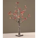 SNOW RED BERRY TREE (MINI) 60CM Δεντράκι Με 24 LED IP44 - ACA Christmas