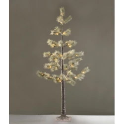 SNOW PINE TREE MEDIUM Δεντράκι 150CM 56 LED IP44 - ACA Christmas
