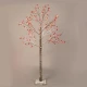 SNOW RED BERRY TREE LARGE Δεντράκι 180CM 96 LED IP44 - ACA Christmas