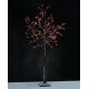 SNOW RED BERRY TREE LARGE Δεντράκι 180CM 96 LED IP44 - ACA Christmas