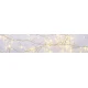 Fairy Lights 300 CLUSTER LED Λαμπάκια σε Σειρά Ρεύματος , Ασημί Καλώδιο Χαλκού Και 8 Προγράμματα, Θερμό Λευκό 3m+3m 6W IP44 - ACA Christmas