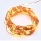Fairy Lights 100 LED Λαμπάκια σε Σειρά Ρεύματος , Χάλκινο Καλώδιο Χαλκού Και 8 Προγράμματα, Θερμό Λευκό 10m+3m 1.8W IP44 - ACA Christmas