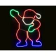 SANTA Άγιος Βασίλης NEON LED 3m 300 LED IP44 - ACA Christmas
