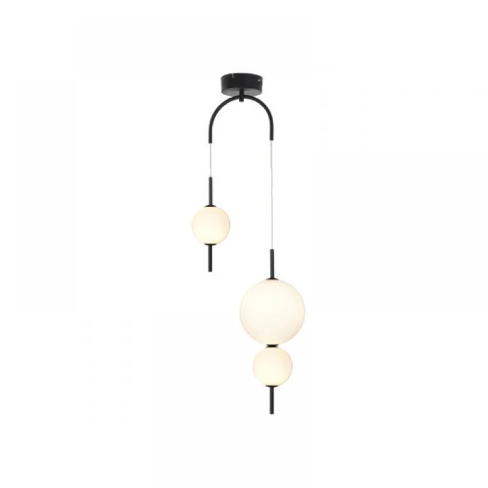 LED Φωτιστικό Οροφής Από Μέταλλο Και Γυαλί 15W AMELIA - Aca Decor
