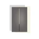 LED Φωτιστικό Δαπέδου Αλουμινίου Με Touch Dimmer Μαύρο 18W 1440lm AVENUE - ACA Decor
