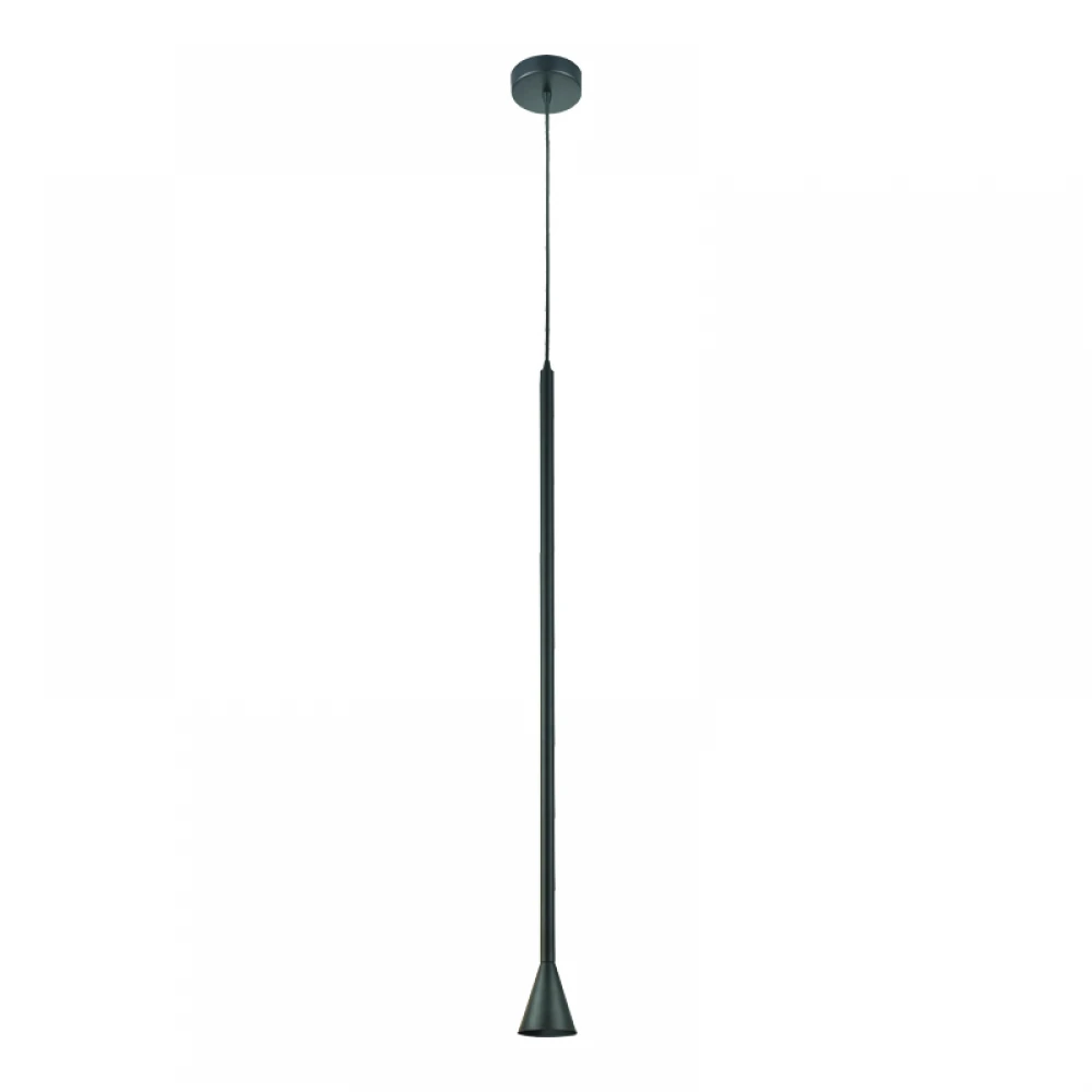 Κρεμαστό Φωτιστικό Μεταλλικό Μαύρο 1xGU10 CLOUZOT - Aca Decor