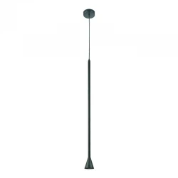 Κρεμαστό Φωτιστικό Μεταλλικό Μαύρο 1xGU10 CLOUZOT - Aca Decor