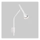 Επίτοιχο Φωτιστικό Μεταλλικό Λευκό 1xGU10 CLOUZOT - Aca Decor