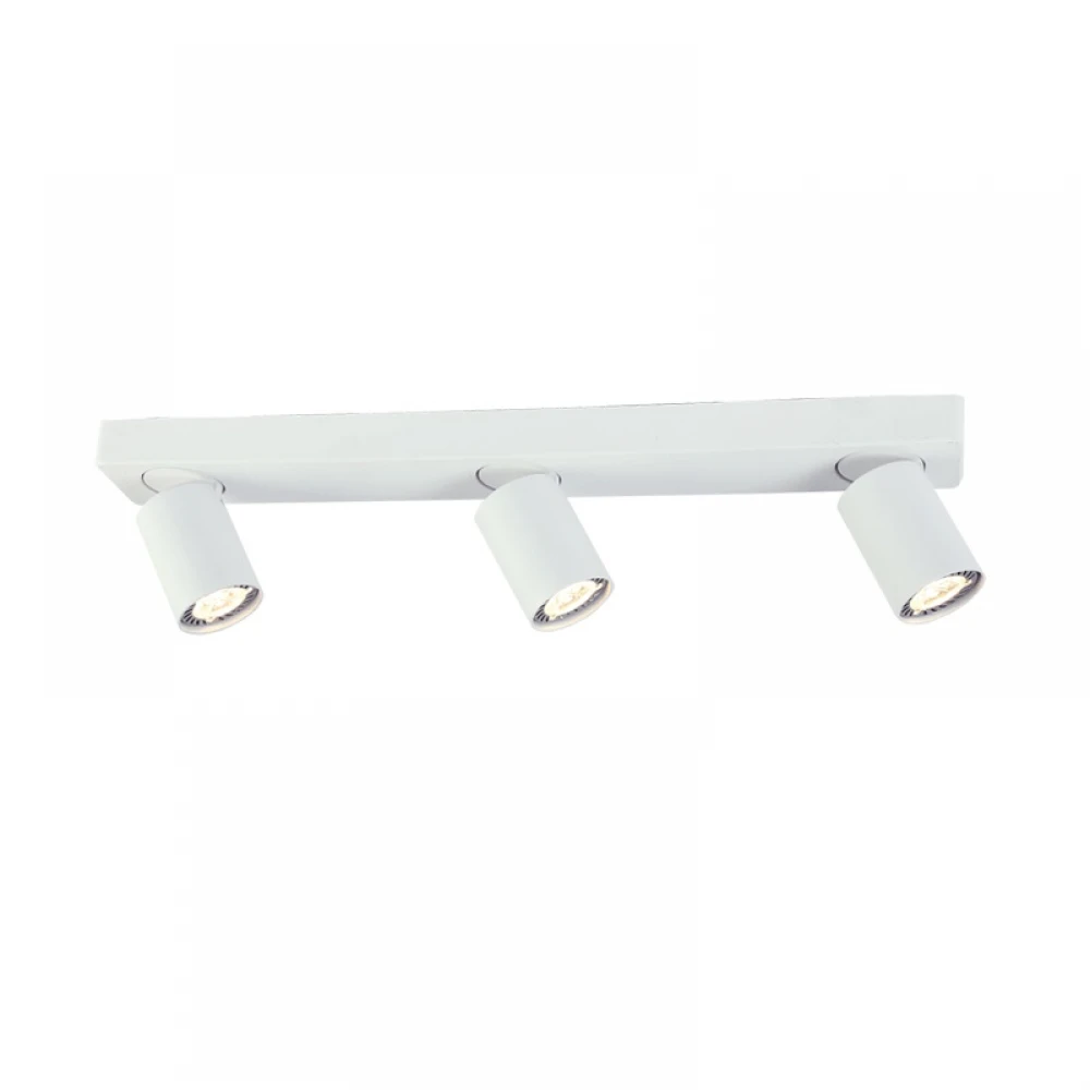 Σποτ Τρίφωτο Σε Λευκό Χρώμα 3XGU10 ELITIS - Aca Decor
