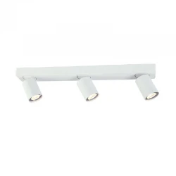 Σποτ Τρίφωτο Σε Λευκό Χρώμα 3XGU10 ELITIS - Aca Decor