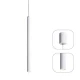 Κρεμαστό Φωτιστικό LED Μεταλλικό Λευκό 5W FINO - Aca Decor