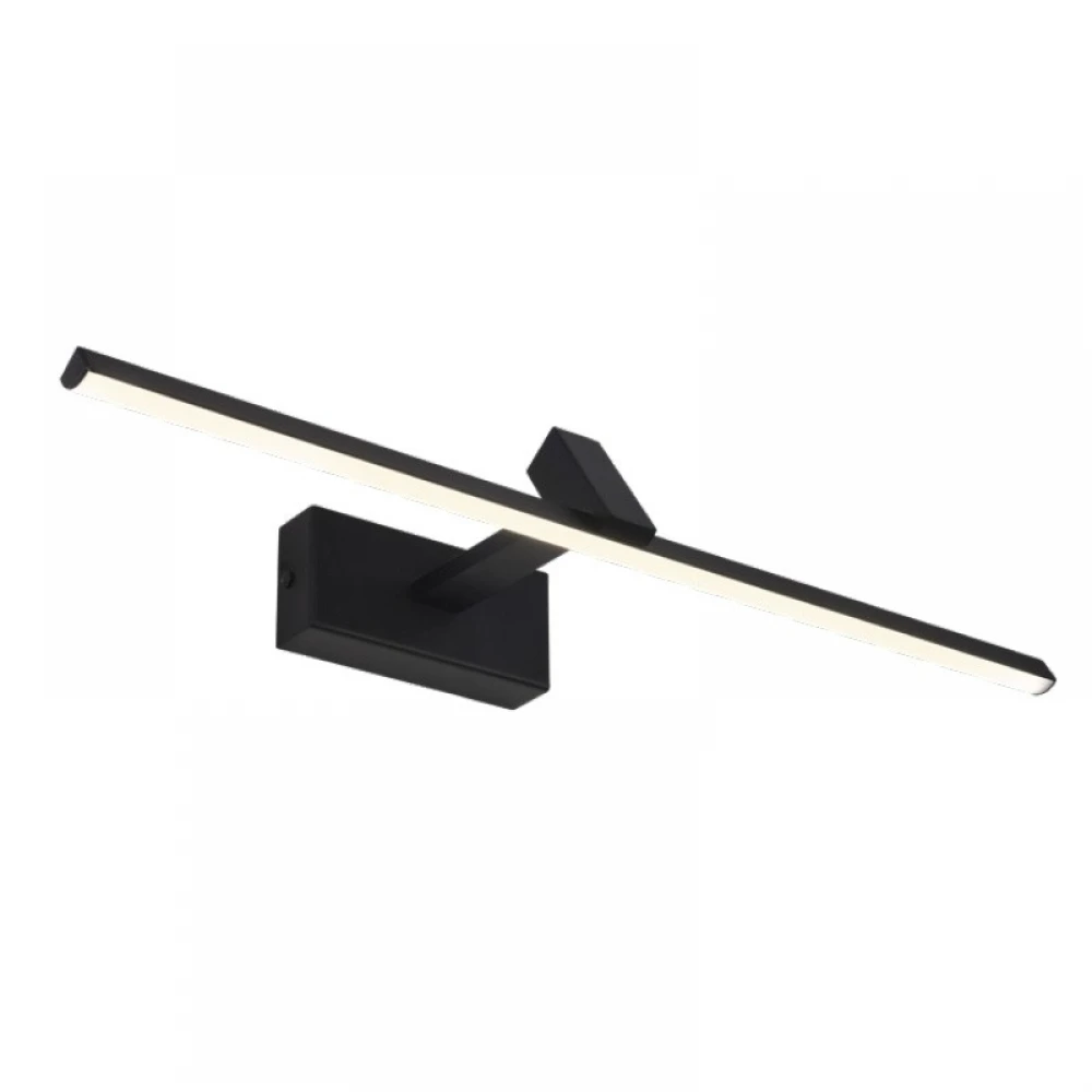 LED Φωτιστικό Μπάνιου Μαύρο Μεταλλικό 8W IP20 MIRAR - Aca Decor