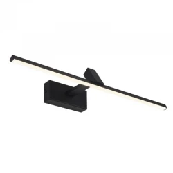 LED Φωτιστικό Μπάνιου Μαύρο Μεταλλικό 8W IP20 MIRAR - Aca Decor