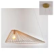 Κρεμαστό Φωτιστικό Χρυσό Μεταλλικό 1xE27 CAPPELLO  - Aca Decor