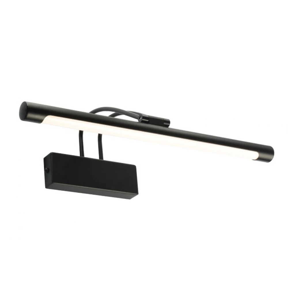 LED Απλίκα Μπάνιου Σε Μαύρο Χρώμα 8W 520lm IP44 EXTRA BRIGHT - ACA Decor