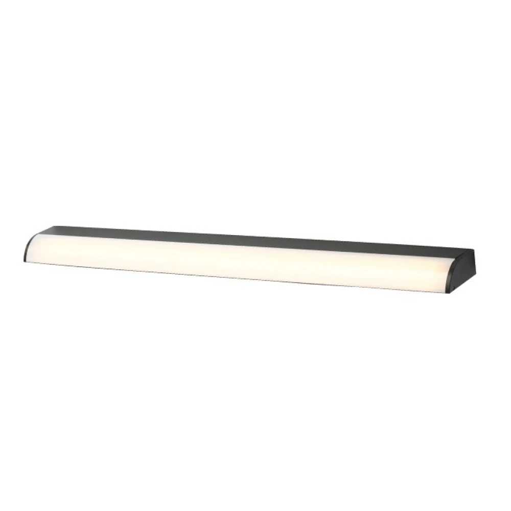 LED Απλίκα Μπάνιου Αλουμινίου Σε Μαύρο Χρώμα 12W 780lm IP44 EXTRA BRIGHT - ACA Decor