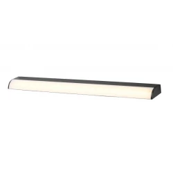 LED Απλίκα Μπάνιου Αλουμινίου Σε Μαύρο Χρώμα 12W 780lm IP44 EXTRA BRIGHT - ACA Decor