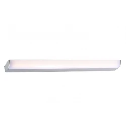 LED Απλίκα Μπάνιου Αλουμινίου Σε Ασημί Χρώμα 12W 780lm IP44 EXTRA BRIGHT - ACA Decor