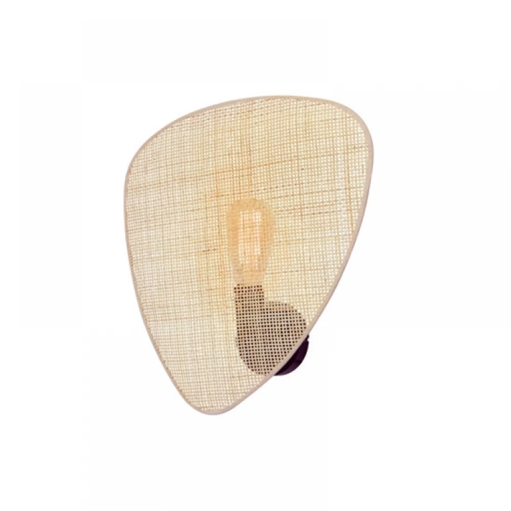 Επίτοιχο Φωτιστικό Από Ψάθα Ραττάν 1xE27 SKYROS - Aca Decor