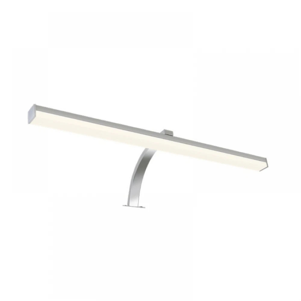 LED Φωτιστικό Μπάνιου Μεταλλικό Χρώμιο 8W IP44 VIDE - Aca Decor