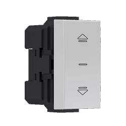 MODYS Μπουτόν Ρολών Ιβουάρ 1 ΣΤ. 2P 10A 250VAC IP20 - Aca Elec