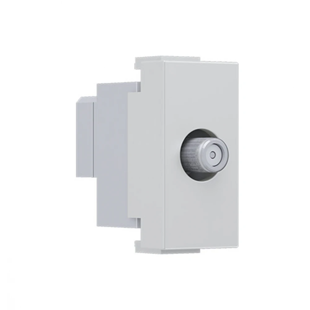 MODYS Πρίζα Δορυφορική SAT Τερματική 1 ΣΤ. Ιβουάρ IP20 - Aca Elec
