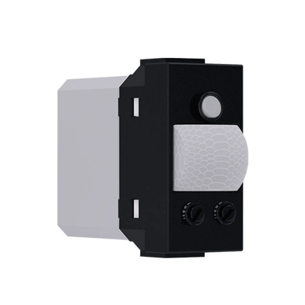 MODYS LED Ροοστάτης Μαύρος Ματ 1 ΣΤ. RLC 100W 250VAC IP20 (ΛΕΙΤ. ΜΕ ΜΠΟΥΤΟΝ) - Aca Elec