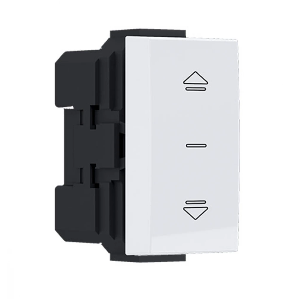 MODYS Διακόπτης Ρολών Λευκός 1 ΣΤ. 2P 10AX 250VAC IP20 - Aca Elec