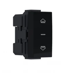 MODYS Μπουτόν Ρολών Ανθρακί 1 ΣΤ. 2P 10A 250VAC IP20 - Aca Elec